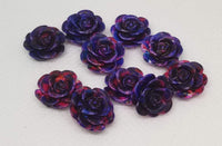 14mm - Color Dipped Flower, Tie Dye