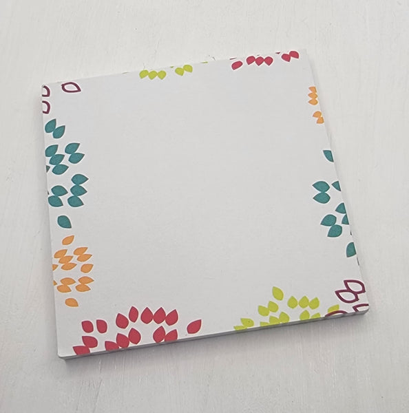 Post It Style 50 Sheets - Floral