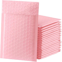 Bubble Mailer, 4x8inch Light Pink