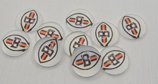 12mm - Cabochon, Cleveland Browns I