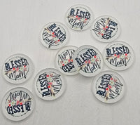 12mm - Cabochon, Blessed Mom