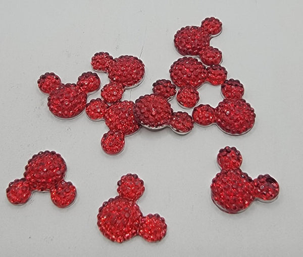 12*14mm Resin - Mouse, Red