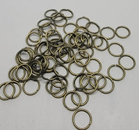 6mm - Copper Plated, Jump Rings Bronze