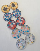 20mm - Cabochon, Floral Assorted Lot